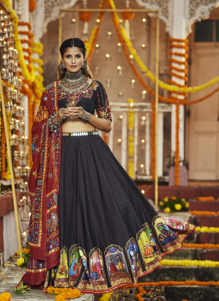 Gujrati on sale lehenga choli