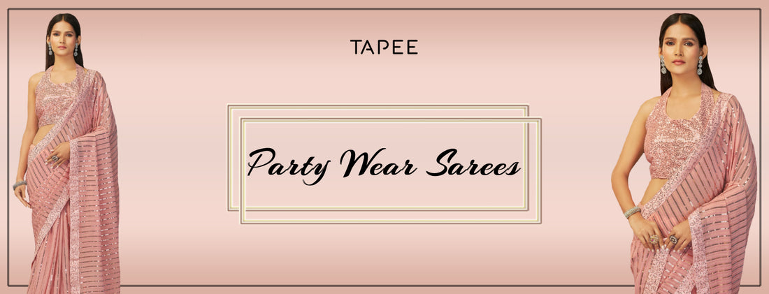 latest party wear saree designs