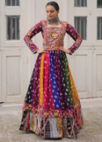 Bandhani Printed Multi Color Georgette Navratri Special Ghagra Choli