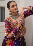 Bandhani Printed Multi Color Georgette Navratri Special Ghagra Choli