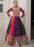 Bandhani Printed Multi Color Georgette Navratri Special Ghagra Choli
