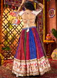 Navratri Special Multi Color Bandhani Printed Georgette Chaniya Choli