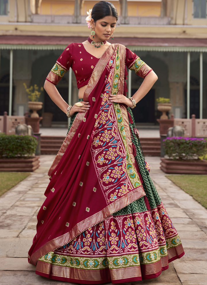 Heer patola lehenga