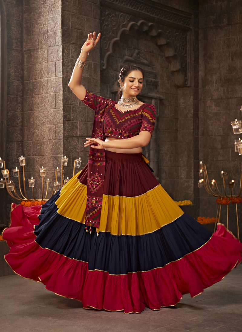 Ghagra choli traditional dress hot sale