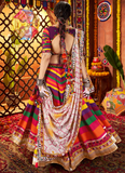 Real Mirror Maslin Cotton Multi Color Navratri Special Lehenga Choli