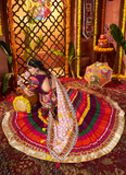Real Mirror Maslin Cotton Multi Color Navratri Special Lehenga Choli