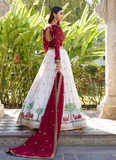 Timeless White Party Wear Georgette Sequins Embroidered Lehenga Choli