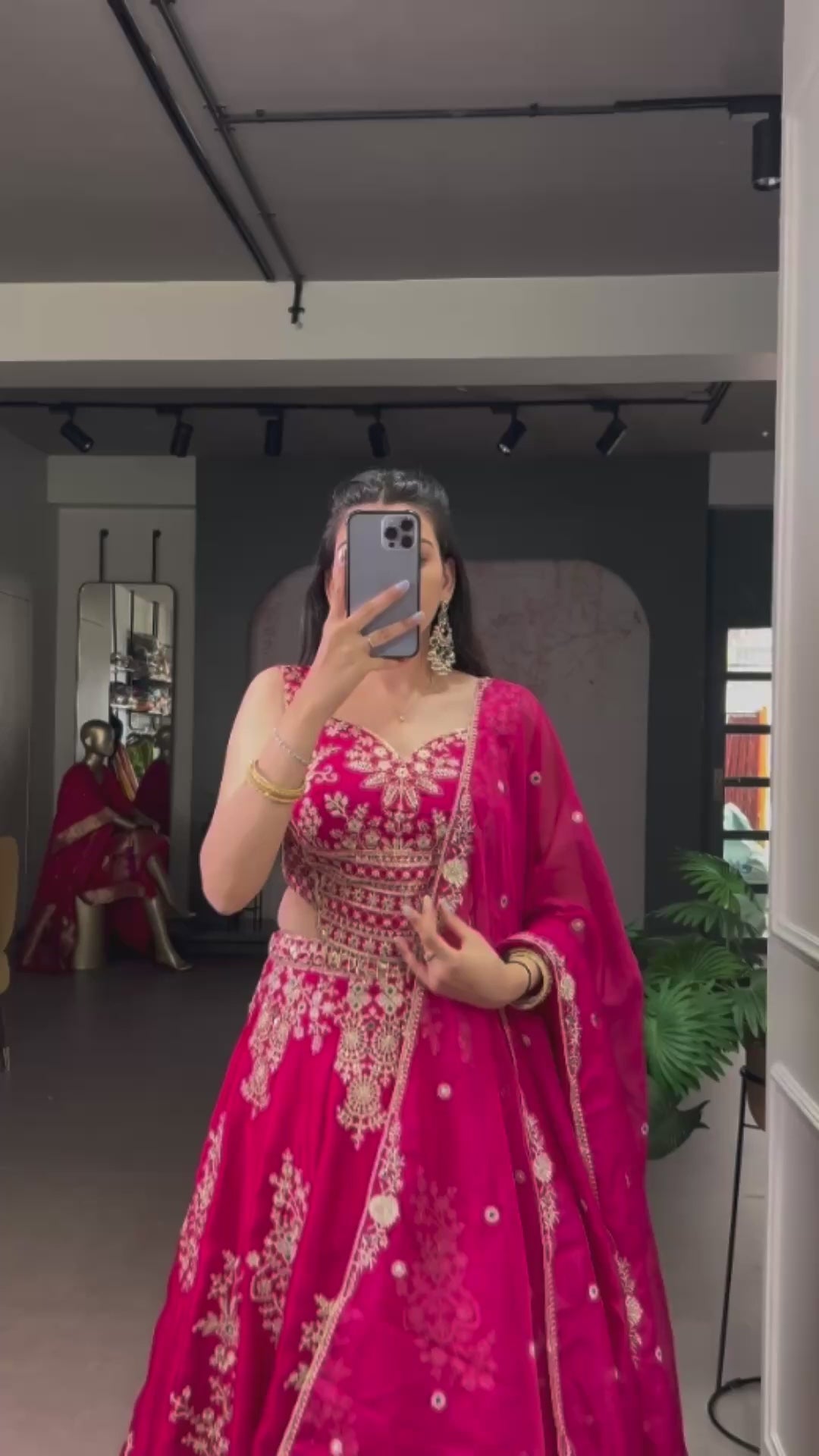 Sequence Embroidered Heavy Fancy Silk Pink Lehenga Choli With Dupatta