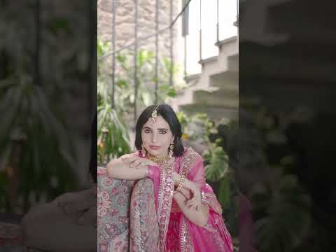 Aesthetically Sequence Weaving Embroidery Jacquard Pink Lehenga Choli