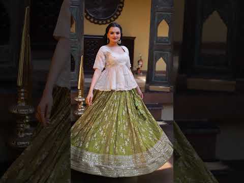 Wine Zari Weaving Viscose Jacquard Fully Stitched Lehenga Choli Set