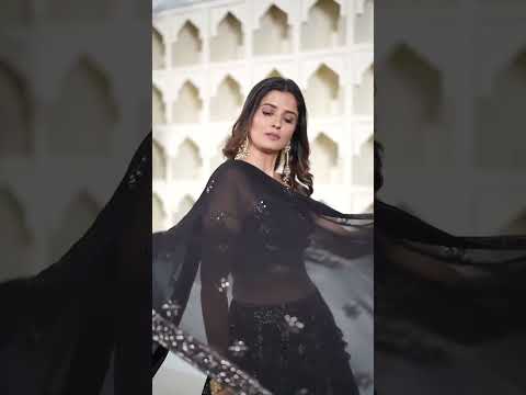 Black Sequence Embroidery Work Faux Georgette Party Wear Lehenga Choli